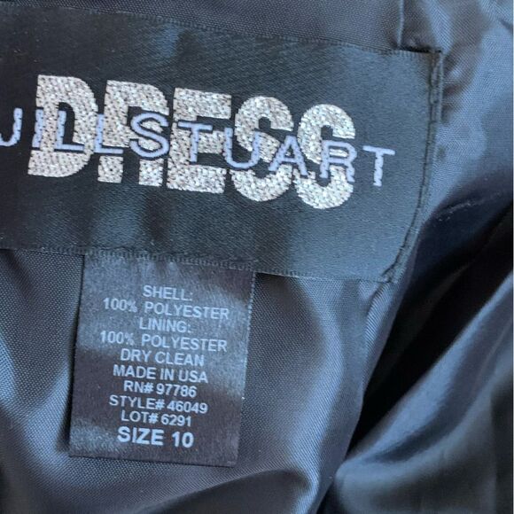 Jill Stuart Lace Cocktail Prom Wedding Guest Dress Woman’s Size 10 - Picture 9 of 15